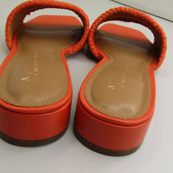 NEW ANTHROPOLGIE Womens Coralie Mule Slide Cushion Square Toe Heel Size 5.5 - Picture 4 of 10